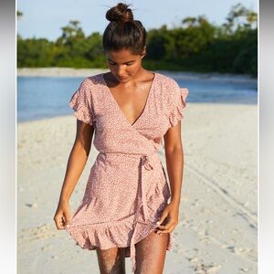 Billabong Wrap And Roll - Wrap Mini Dress